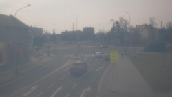 Křižovatka ulic Komenského a Velké Novosady