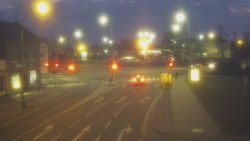 Křižovatka ulic Komenského a Velké Novosady