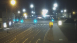 Křižovatka ulic Komenského a Velké Novosady