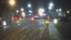 Křižovatka ulic Komenského a Velké Novosady