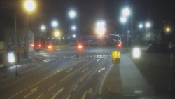 Křižovatka ulic Komenského a Velké Novosady