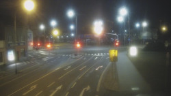 Křižovatka ulic Komenského a Velké Novosady