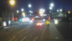 Křižovatka ulic Komenského a Velké Novosady