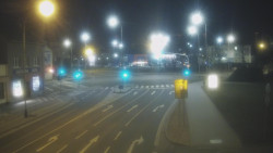 Křižovatka ulic Komenského a Velké Novosady