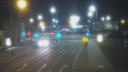 Křižovatka ulic Komenského a Velké Novosady