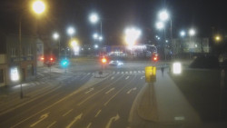 Křižovatka ulic Komenského a Velké Novosady