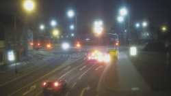 Křižovatka ulic Komenského a Velké Novosady