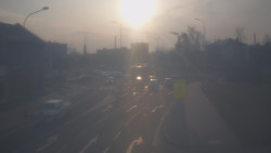 Křižovatka ulic Komenského a Velké Novosady