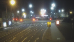 Křižovatka ulic Komenského a Velké Novosady