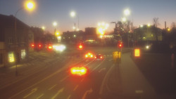 Křižovatka ulic Komenského a Velké Novosady