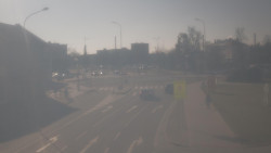 Křižovatka ulic Komenského a Velké Novosady