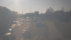 Křižovatka ulic Komenského a Velké Novosady