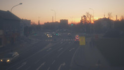 Křižovatka ulic Komenského a Velké Novosady