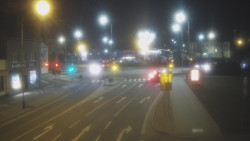 Křižovatka ulic Komenského a Velké Novosady