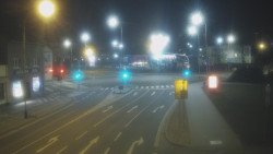 Křižovatka ulic Komenského a Velké Novosady