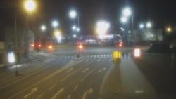 Křižovatka ulic Komenského a Velké Novosady