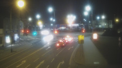 Křižovatka ulic Komenského a Velké Novosady