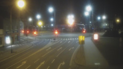 Křižovatka ulic Komenského a Velké Novosady