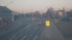 Křižovatka ulic Komenského a Velké Novosady