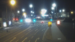 Křižovatka ulic Komenského a Velké Novosady