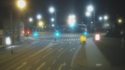 Křižovatka ulic Komenského a Velké Novosady