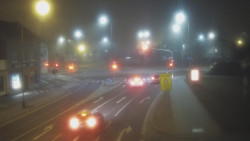 Křižovatka ulic Komenského a Velké Novosady