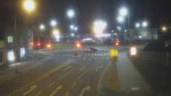 Křižovatka ulic Komenského a Velké Novosady