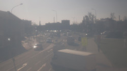 Křižovatka ulic Komenského a Velké Novosady