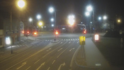 Křižovatka ulic Komenského a Velké Novosady