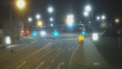 Křižovatka ulic Komenského a Velké Novosady