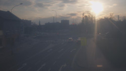 Křižovatka ulic Komenského a Velké Novosady