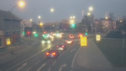 Křižovatka ulic Komenského a Velké Novosady