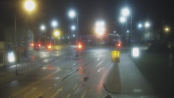 Křižovatka ulic Komenského a Velké Novosady