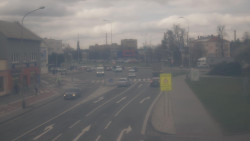 Křižovatka ulic Komenského a Velké Novosady