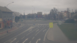 Křižovatka ulic Komenského a Velké Novosady