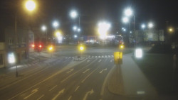 Křižovatka ulic Komenského a Velké Novosady