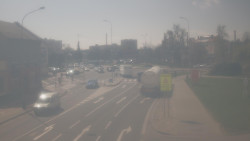 Křižovatka ulic Komenského a Velké Novosady