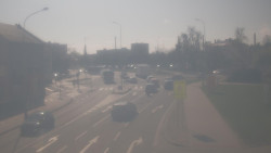 Křižovatka ulic Komenského a Velké Novosady