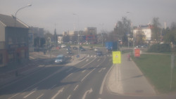 Křižovatka ulic Komenského a Velké Novosady