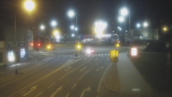 Křižovatka ulic Komenského a Velké Novosady