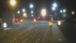 Křižovatka ulic Komenského a Velké Novosady