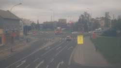 Křižovatka ulic Komenského a Velké Novosady