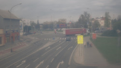 Křižovatka ulic Komenského a Velké Novosady