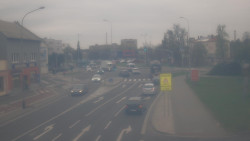 Křižovatka ulic Komenského a Velké Novosady