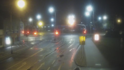 Křižovatka ulic Komenského a Velké Novosady