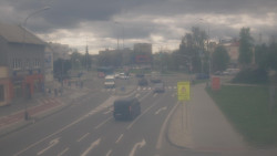 Křižovatka ulic Komenského a Velké Novosady