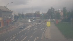 Křižovatka ulic Komenského a Velké Novosady