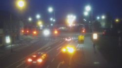 Křižovatka ulic Komenského a Velké Novosady