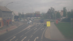 Křižovatka ulic Komenského a Velké Novosady