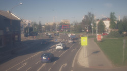 Křižovatka ulic Komenského a Velké Novosady